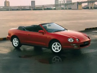 Toyota Celica T200 рестайлинг · Кабриолет