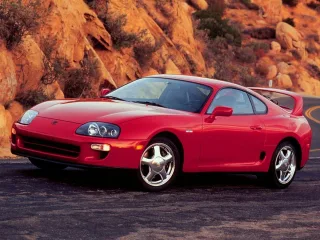 Toyota Supra A80 рестайлинг · Купе